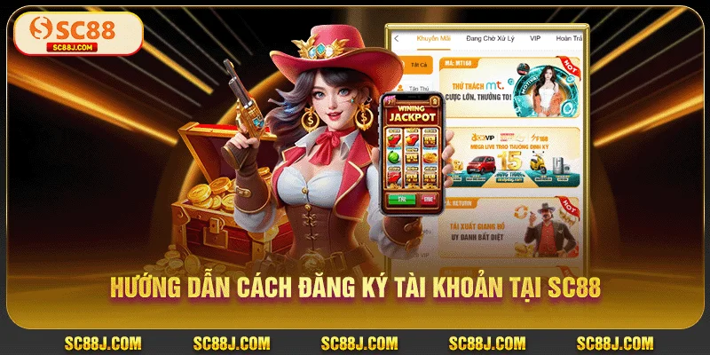 Hướng dẫn cách đăng ký tài khoản tại SC88