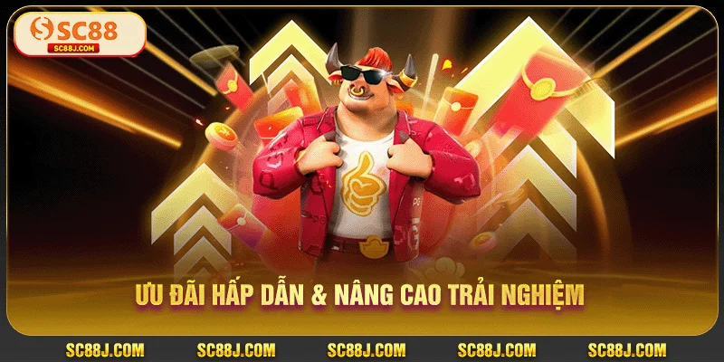 Ưu đãi hấp dẫn & nâng cao trải nghiệm